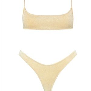 NWT Triangl Mica Gold Bikini